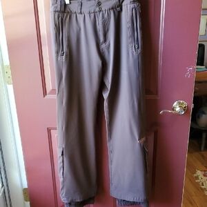 Cold AS ICE  brown ski Pants Handmade AUXNIEVE